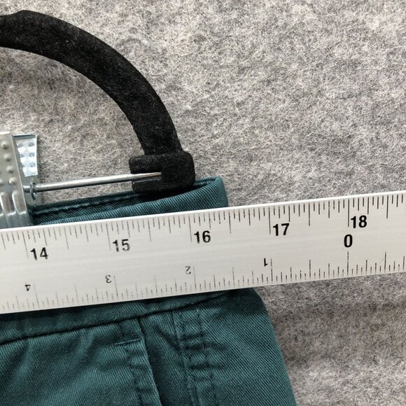 J. Crew High Rise Girlfriend Chino Pant Womens 8 Forest Green Stretch - Picture 7 of 10